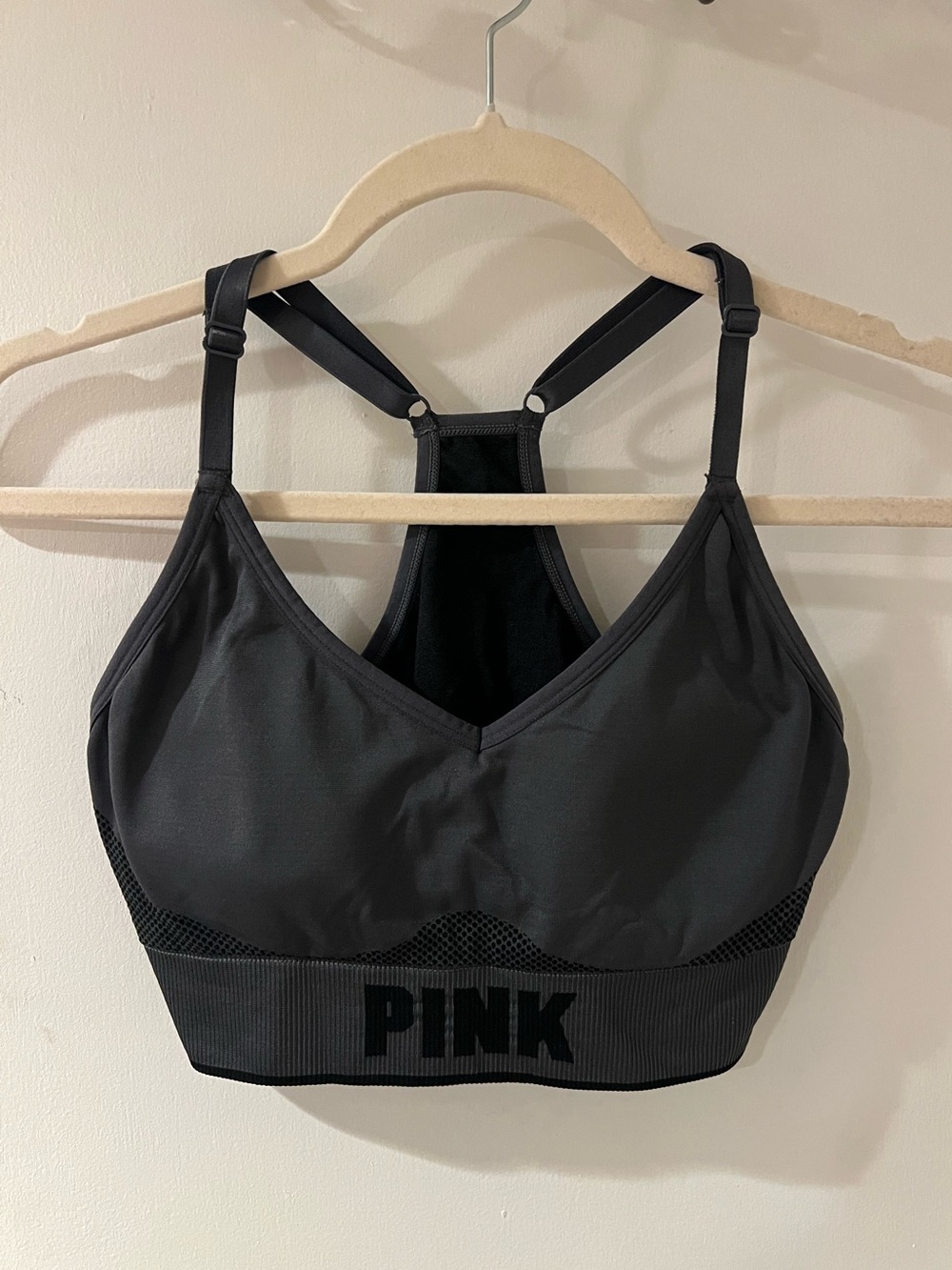 PINK Victoria's Secret Racerback Sports Bra